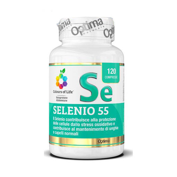 COLOURS OF LIFE SELENIO 55 120 COMPRESSE 350 MG