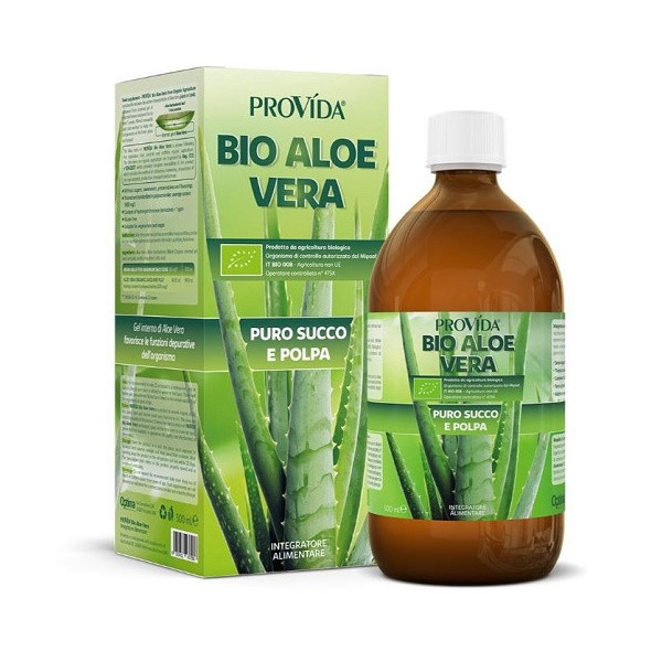 PROVIDA BIO ALOE VERA PURO SUCCO E POLPA 500 ML