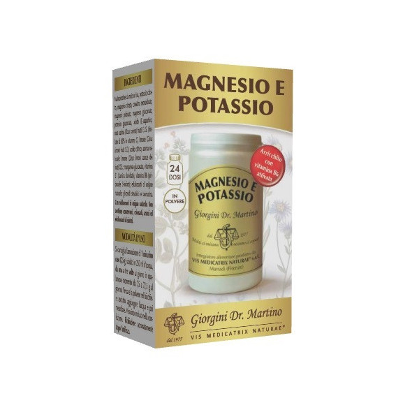 MAGNESIO E POTASSIO POLVERE 180 G
