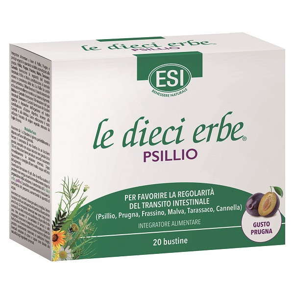 ESI LE DIECI ERBE PSILLIO 20 BUSTINE 5,6 G