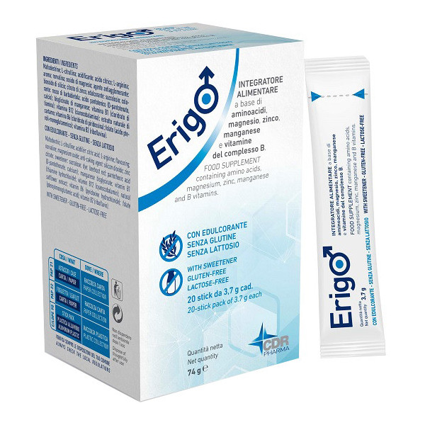 ERIGO 20 STICK DA 3,7 G