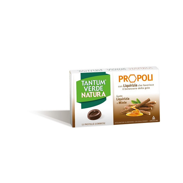 TANTUM VERDE NATURA 15 PASTIGLIE LIQUIRIZIA