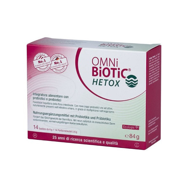 OMNI BIOTIC HETOX 14 BUSTINE DA 6 G