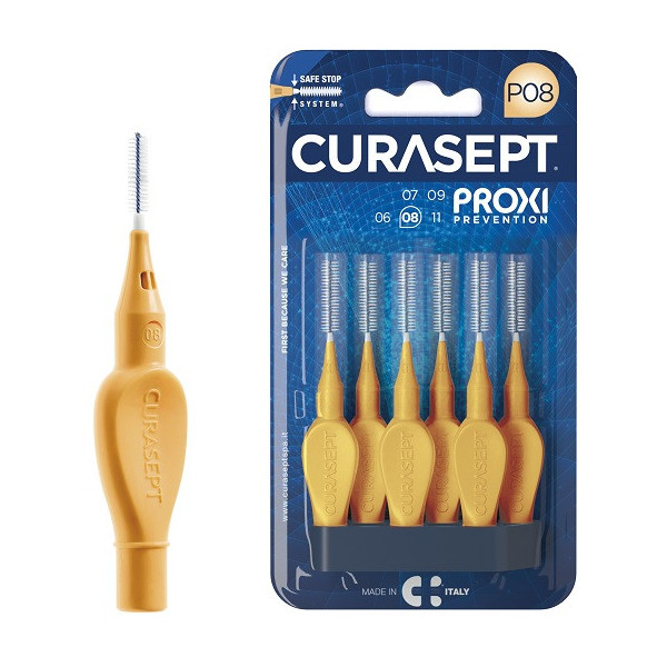 CURASEPT PROXI P08 ARANCIO CHIARO 6 PEZZI