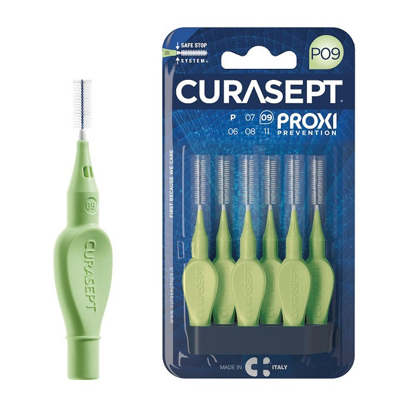 CURASEPT PROXI P09 VERDE CHIARO/LIGHT 6 PEZZI