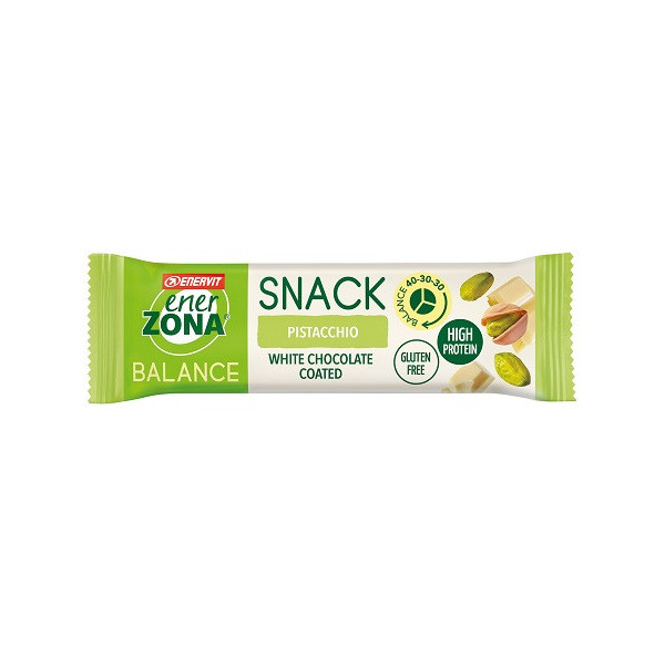 ENERZONA SNACK PISTACCHIO CIOCCOLATO BIANCO 27 G