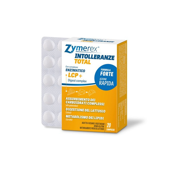ZYMEREX INTOLLERANZE TOTAL 20 COMPRESSE