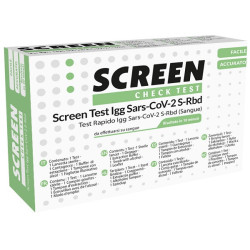 SCREEN TEST SIEROLOGICO RAPIDO AUTODIAGNOSTICO COVID-19 ANTICORPI IGG SARS-COV-2 NEL SANGUE SCREEN