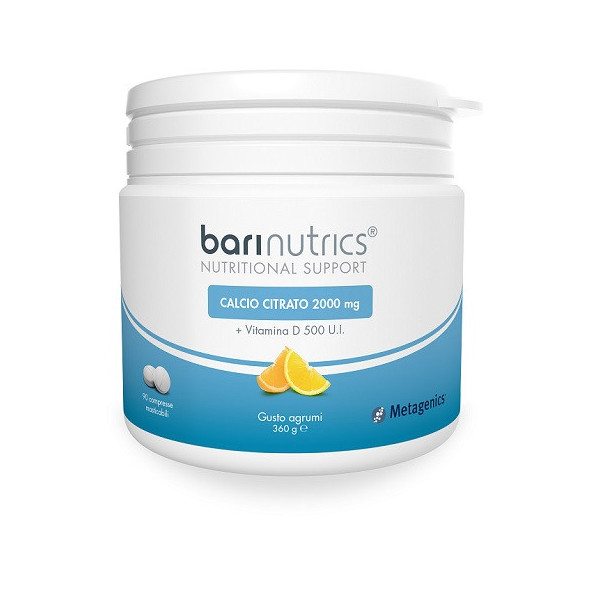 BARINUTRICS CALCIO CITRATO ARANCIA LIMONE ITA 90 COMPRESSE
