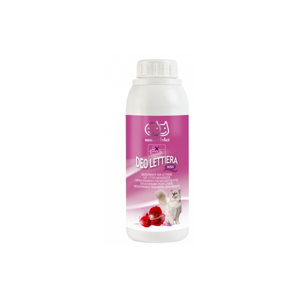 DEODORANTE PER LETTIERA ALLA ROSA 400 G