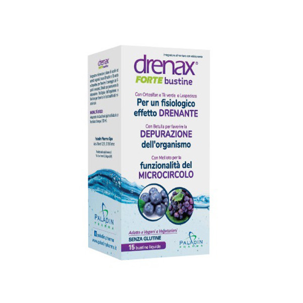 DRENAX FORTE MIRTILLO E UVA 15 BUSTINE