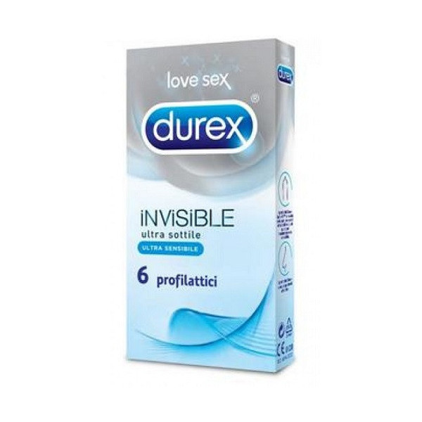 DUREX INVISIBLE PROFILATTICO 6 PEZZI