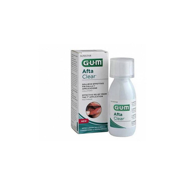 GUM AFTACLEAR RINSE 120 ML COLLUTORIO