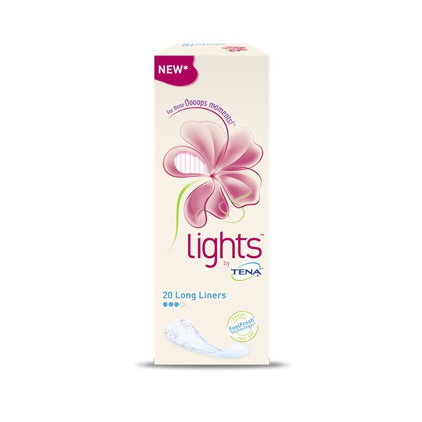 SALVASLIP PER INCONTINENZA PICCOLE PERDITE LIGHTS BY TENA LONG 20 PEZZI
