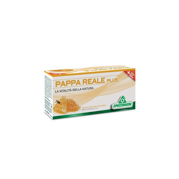 PAPPA REALE PLUS 12 FLACONCINI X 10 ML PAPPA REALE PLUS 12 FLACONCINI X 10 ML