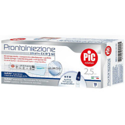 SIRINGA PIC SOLUTION PRONTO INIEZIONE 2,5 ML AGO GAUGE 23 1 1/4 10 PEZZI