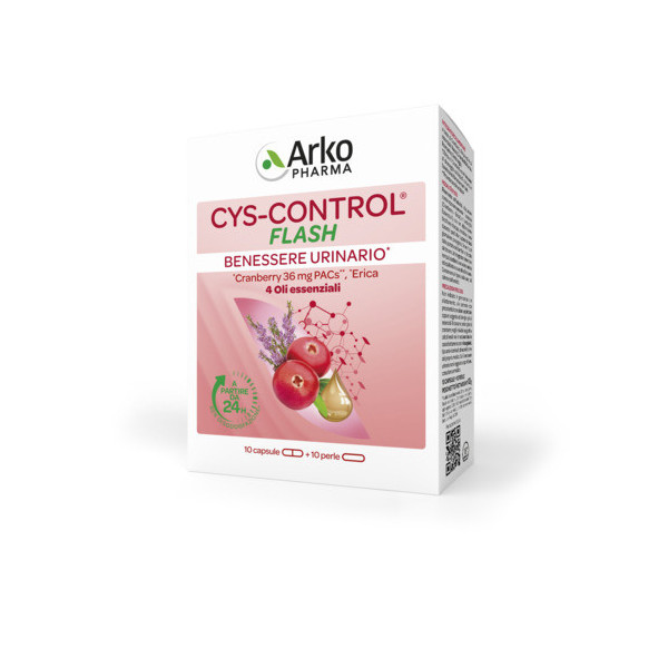 CYS-CONTROL FLASH 20 CAPSULE