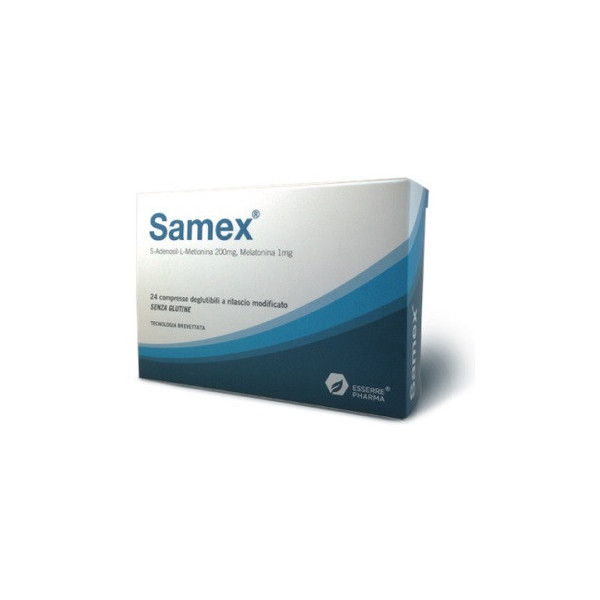 SAMEX 24 COMPRESSE DEGLUTIBILI A RILASCIO PROLUNGATO