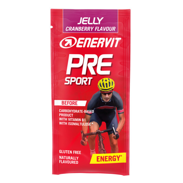 PRE SPORT GUSTO MIRTILLO ROSSO 1 BUSTINA IN GELATINA 45 G