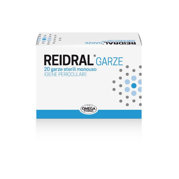 REIDRAL GARZE OCULARI 20 PEZZI
