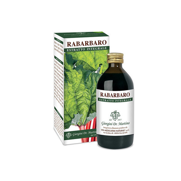 RABARBARO ESTRATTO INTEGRALE 200 ML