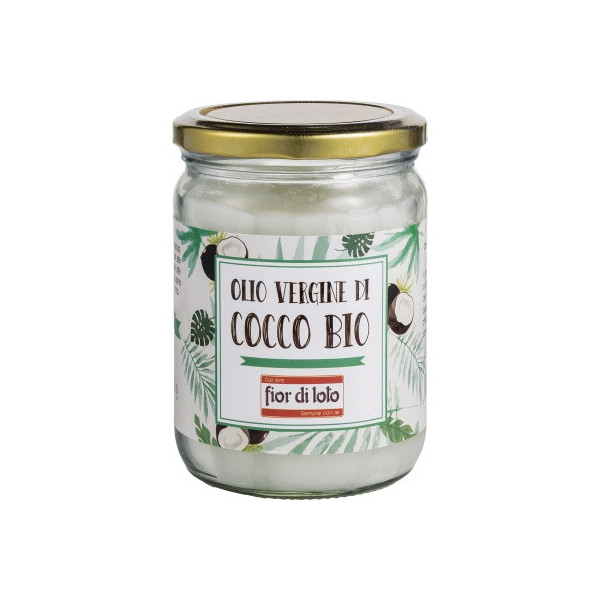 FIOR DI LOTO OLIO VERGINE DI COCCO BIO 450 ML