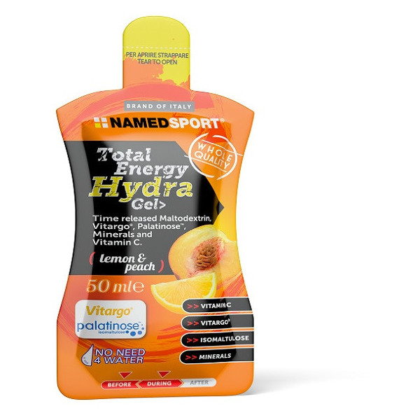 TOTAL ENERGY HYDRA GEL LEMON & PEACH 50 ML
