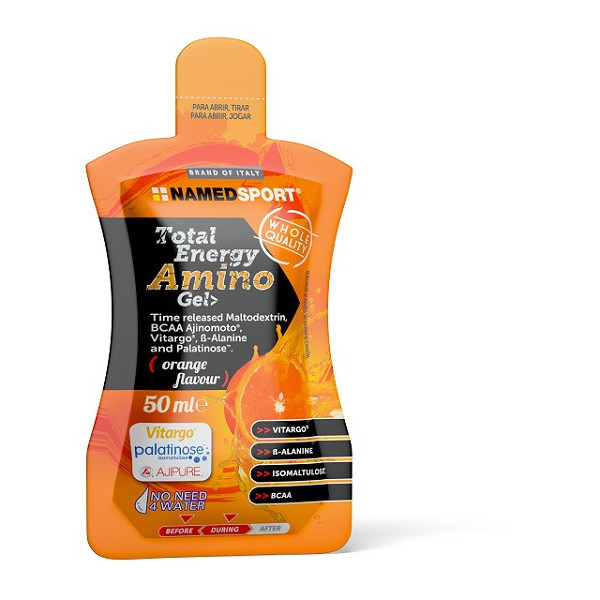 TOTAL ENERGY AMINO GEL ORANGE FLAVOUR 50 ML