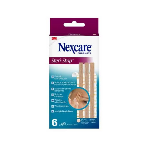 CEROTTO PER SUTURA STERI STRIP SKIN 6X75 MM 6 STRISCE
