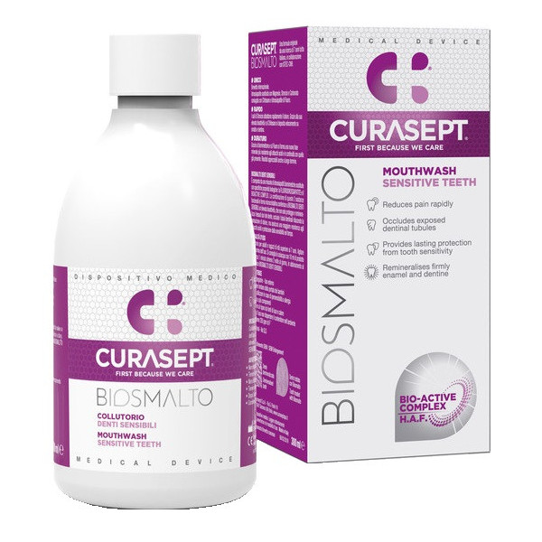 CURASEPT BIOSMALTO COLLUTORIO DENTI SENSIBILI 300 ML