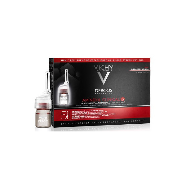 DERCOS AMINEXIL FIALE 21 UOMO 6 ML