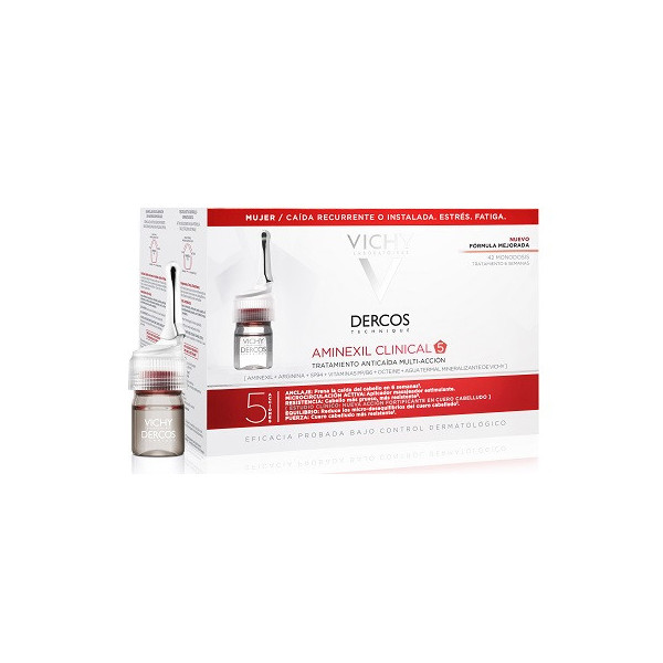 DERCOS AMINEXIL FIALE 42 DONNA 6 ML