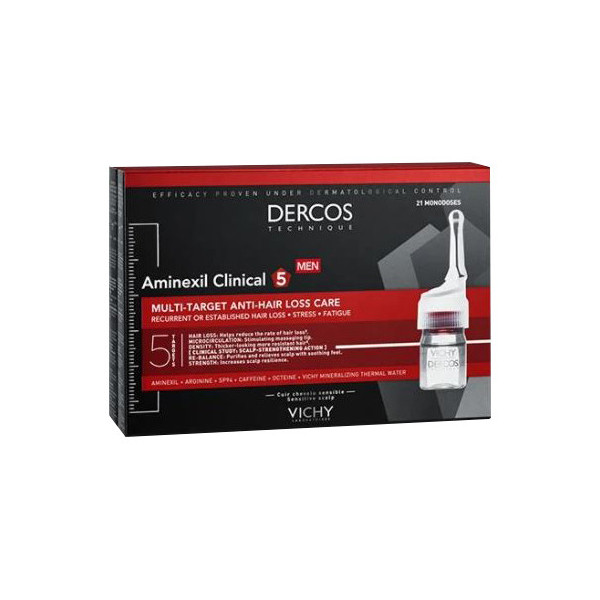 DERCOS AMINEXIL FIALE 42 UOMO 6 ML