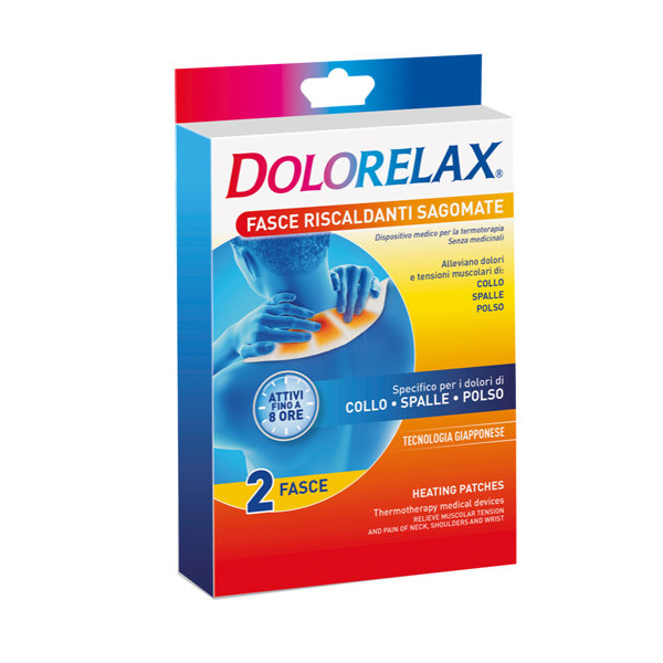 DOLORELAX FASCIA RISCALDANTE SAGOMATA 2 PEZZI