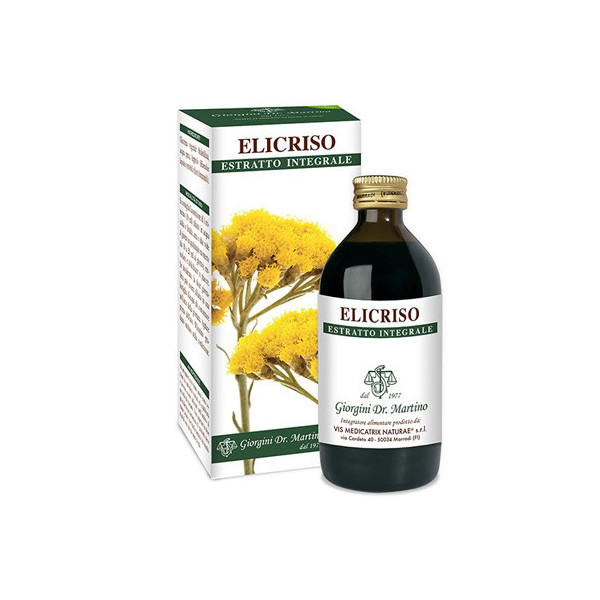 ELICRISO ESTRATTO INTEGRALE 200 ML