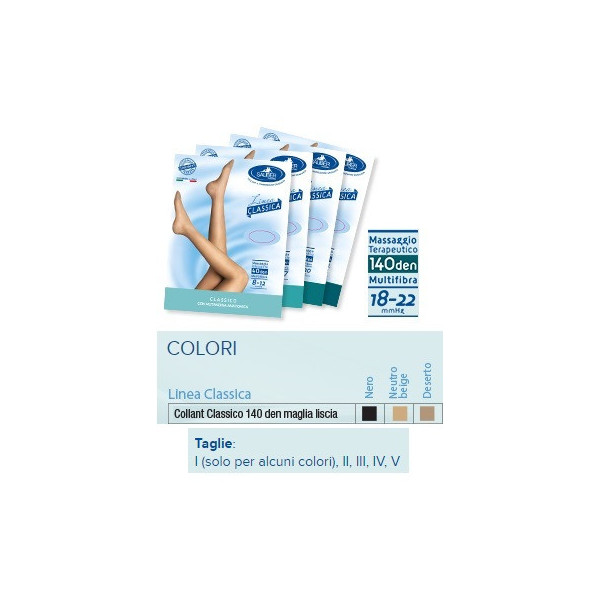SAUBER COLLANT 140 DENARI MAGLIA LISCIA NEUTRO BEIGE 1 LINEA CLASSICA