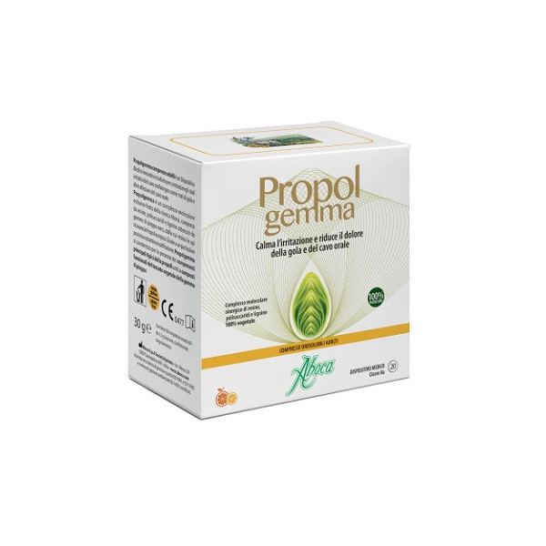 PROPOLGEMMA 20 COMPRESSE OROSOLUBILI ADULTI 1,50 G