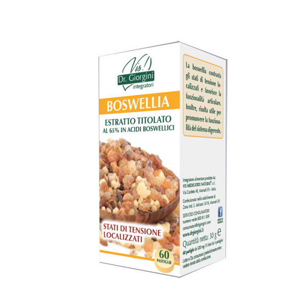 BOSWELLIA ESTRATTO TITOLATO 60 PASTIGLIE