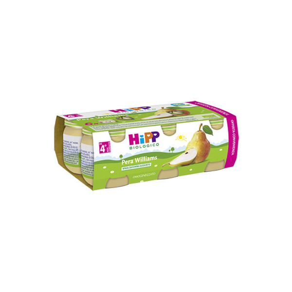 HIPP BIO OMOGENEIZZATO PERA WILLIAMS 6X80 G