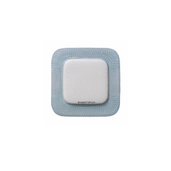 MEDICAZIONE BIATAIN IN SCHIUMA DI POLIURETANO CON BORDO ADESIVO IN SILICONE MULTISITE 14X19,5 CM 5 PEZZI