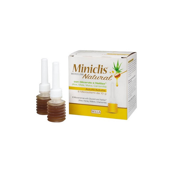 MINICLIS NATURAL MD ADULTI 6 PEZZI