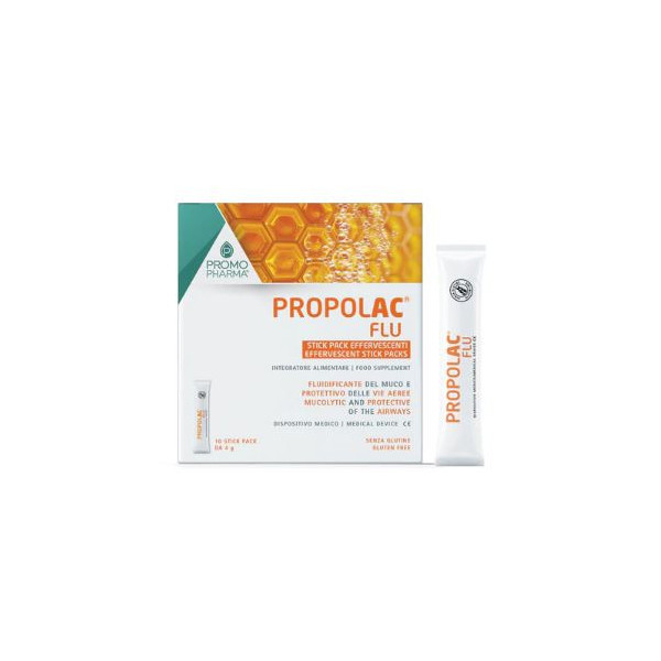 PROPOL AC FLU EFFERVESCENTE 10 BUSTINE