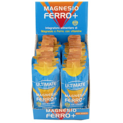 ULTIMATE MAGNESIO FERRO+ ARANCIO 24 PEZZI DA 30 ML