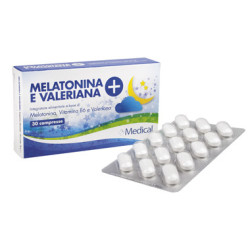 MELATONINA VALERIANA+ 30 COMPRESSE