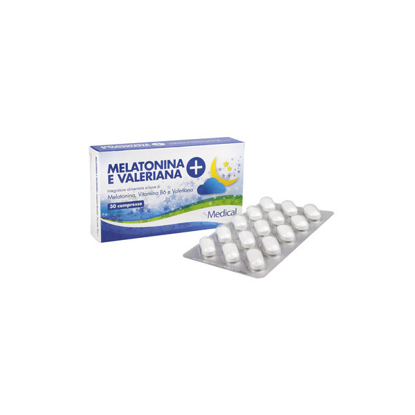 MELATONINA VALERIANA+ 30 COMPRESSE