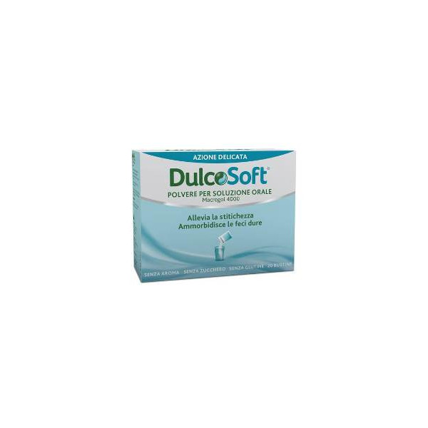 DULCOSOFT POLVERE PER SOLUZIONE ORALE 20 BUSTINE