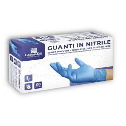 GUANTI NITRILE SENZA POLVERE SMALL 100 PEZZI
