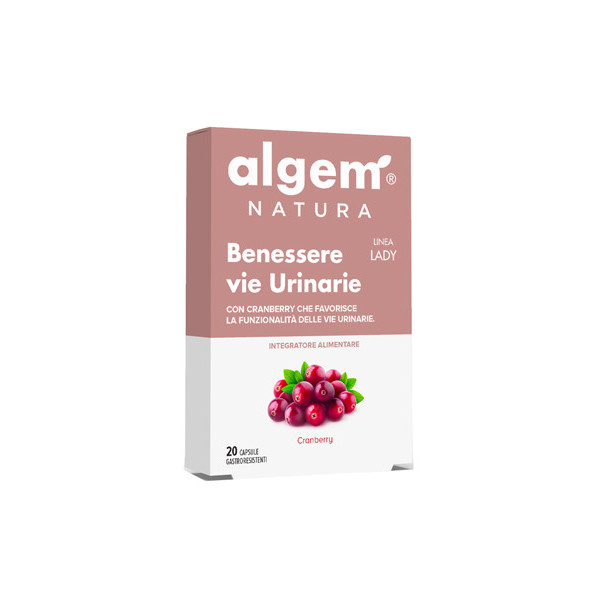 ALGEM LADY BENESSERE VIE URINARIE 20 CAPSULE 710 MG