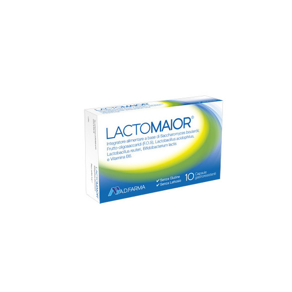 LACTOMAIOR 10 CAPSULE ACIDORESISTENTI