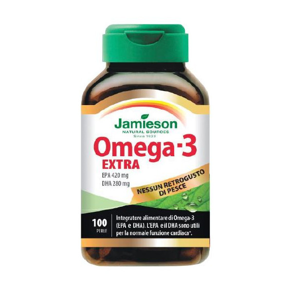 JAMIESON OMEGA 3 EXTRA 100 PERLE